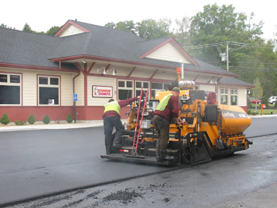 Chris Tammany not only enjoys being in the field but he knows Petra Paving is a better company when he’s guiding the crew. “My forte is out in the field,” he says. “Our square-foot-per-hour is much higher when I’m out there on the job than when I’m not on the job so I need to be out there.”