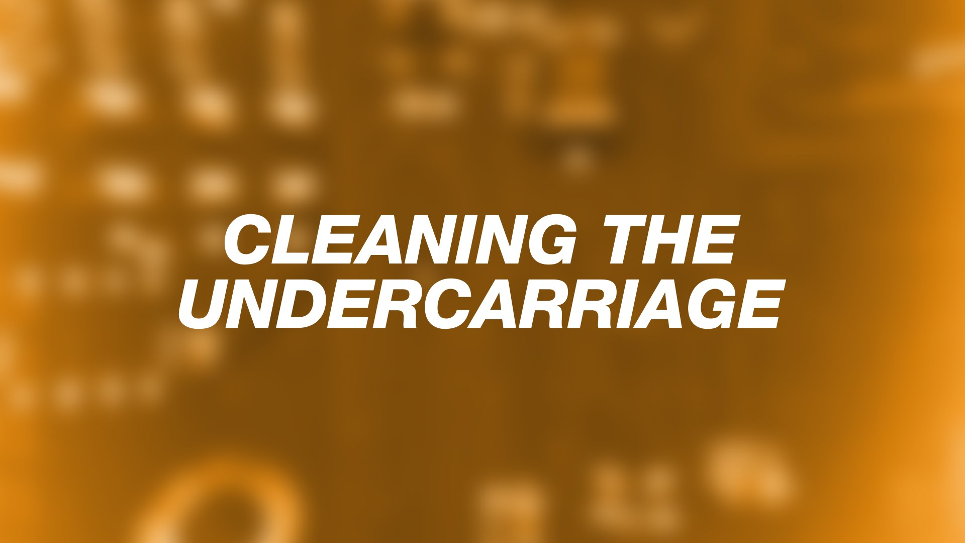 [Video] TechTalk: Keeping the Undercarriage Clean