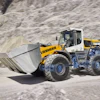Liebherr XPower Tier 4 Final large wheel loaders feature a power-split driveline. It combines a hydrostatic and a mechanical drive into one system.
