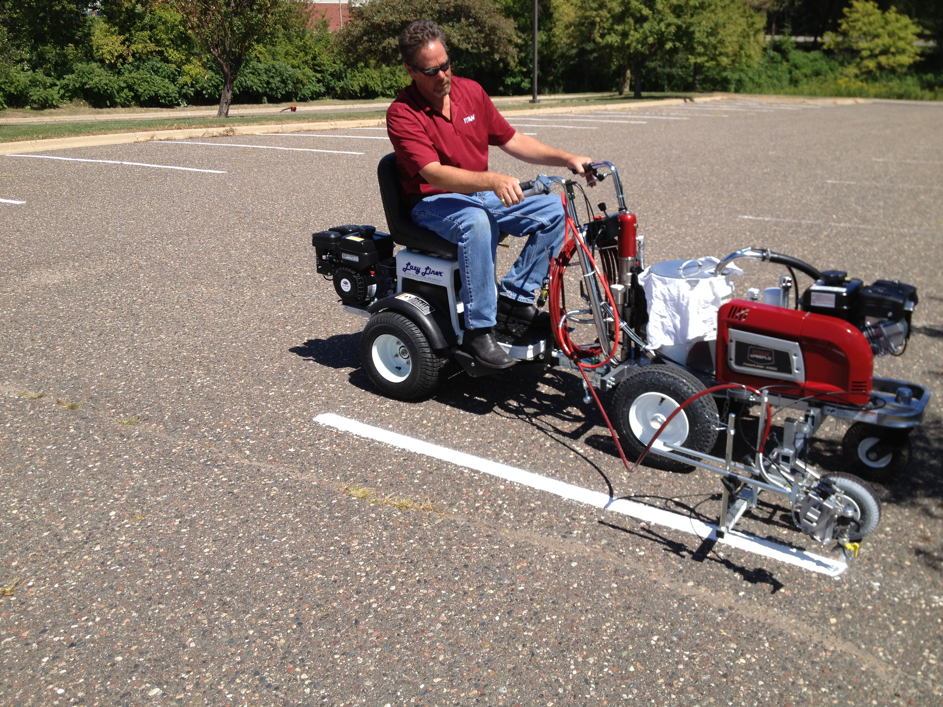 While the cost of these conversion units may range from $4-10,000, possibly equal to the cost of your striping unit, manufacturers say they are well worth the price tag, just based on the fatigue factor alone.