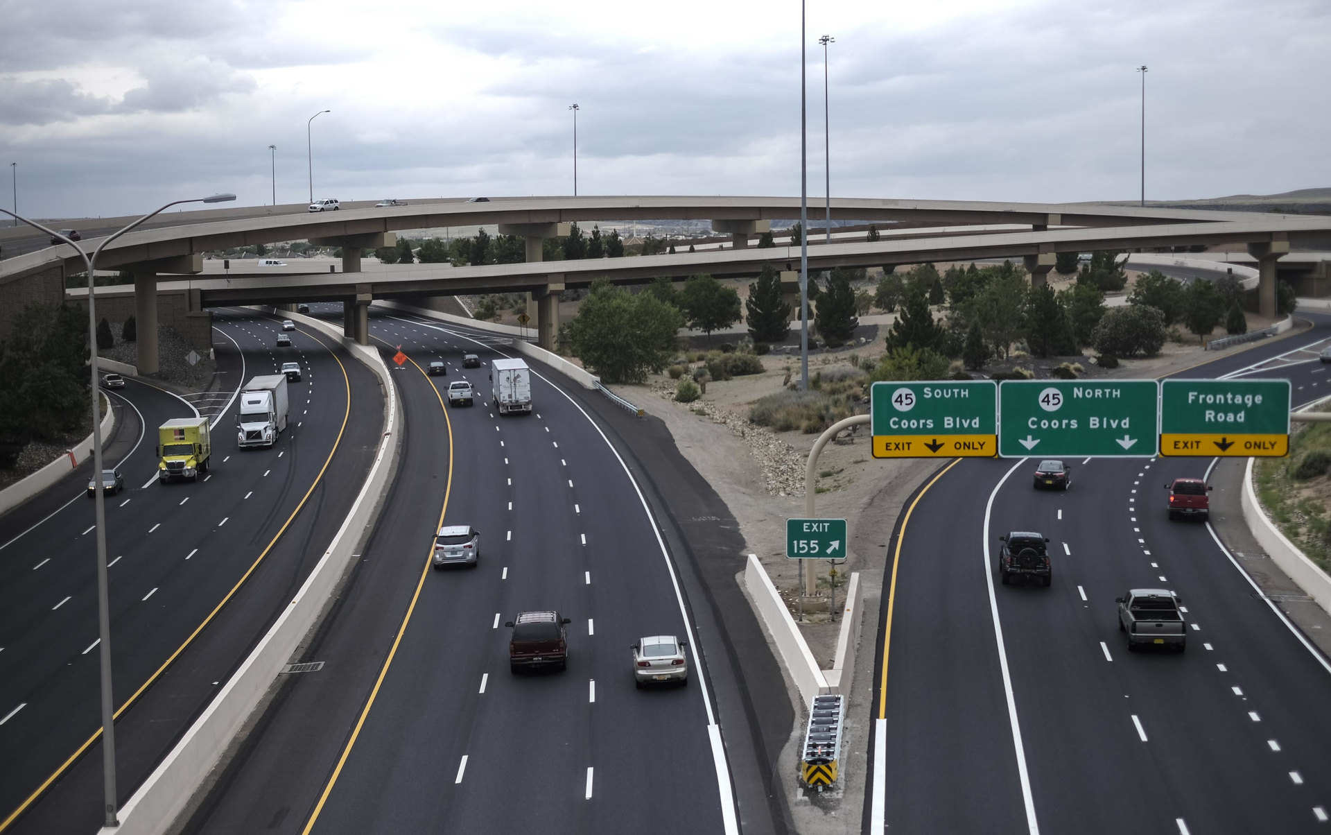 Mountain States Constructors in Albuquerque, NM, is recognized for their construction of Interstate 40 Interchange, which consisted of the reconstruction of the road, including 35 lane miles and 10 ramps and carries 43% heavy commercial traffic. With only 150 days allowed for completion, Mountain State Constructions detoured motorists to the opposite side of the main road to control traffic in both directions during construction. The company completed the project in just 85 days, far ahead of schedule.
