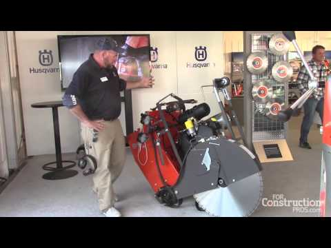 [VIDEO] Husqvarna Introduce FS 3500 G Concrete Saw at WOC 2016