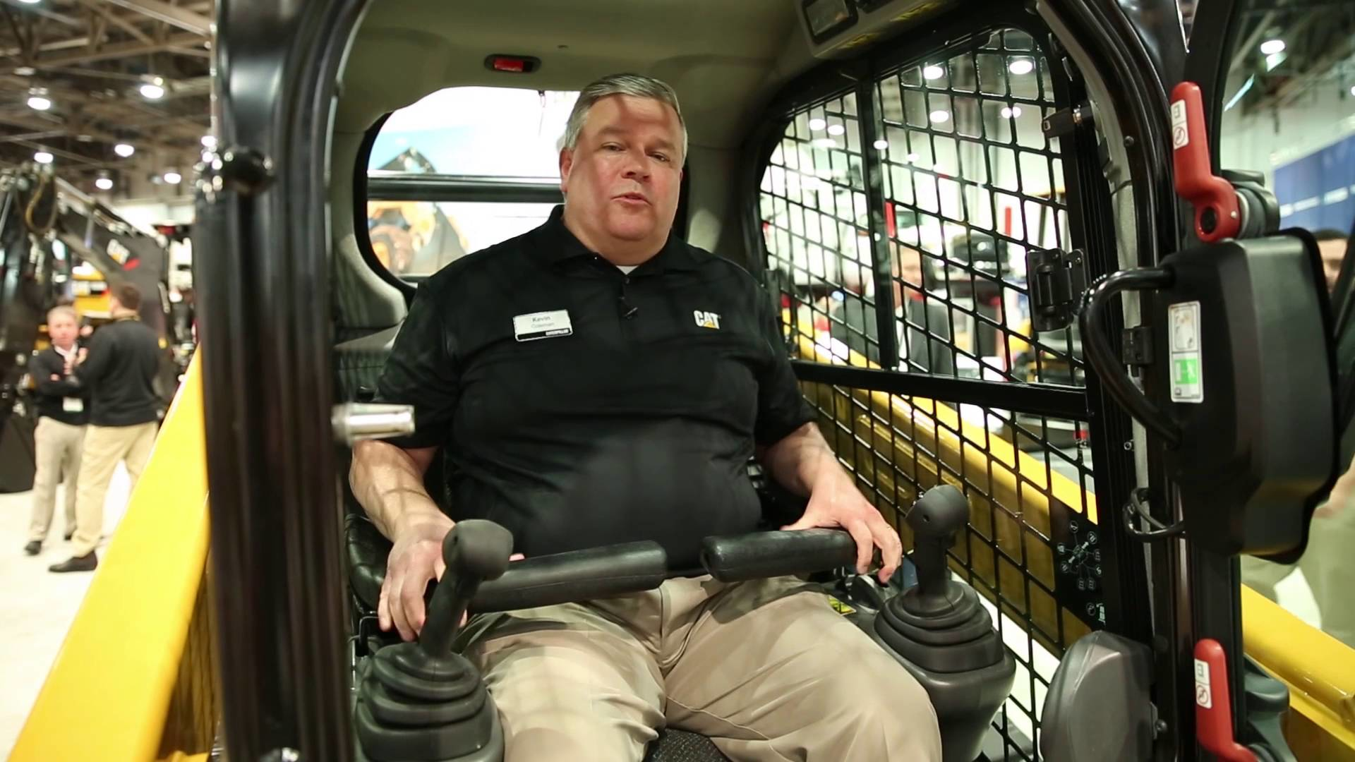 [VIDEO] Caterpillar Demonstrates New Hand & Foot Controls