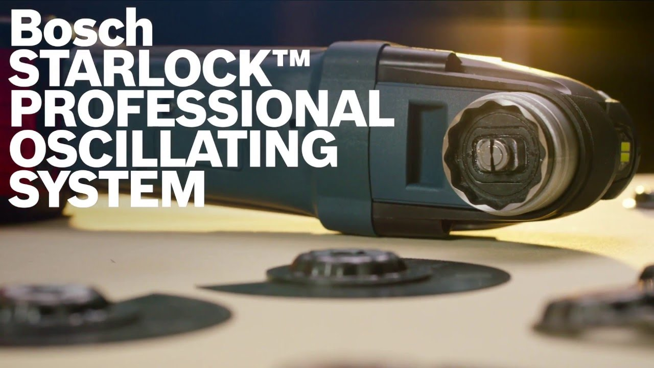 Bosch Starlock™ Professional Oscillating System