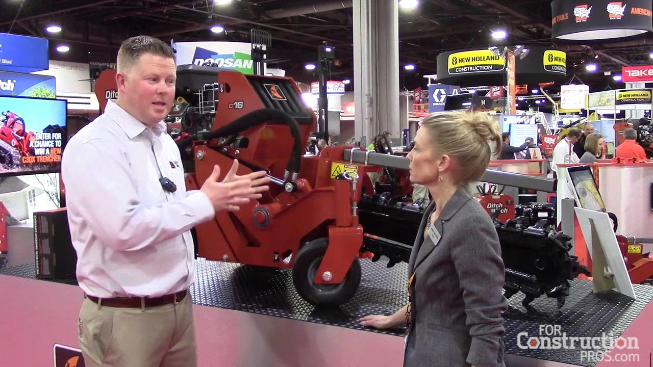 [VIDEO] Ditch Witch Unveils Six New Walk-Behind Trenchers