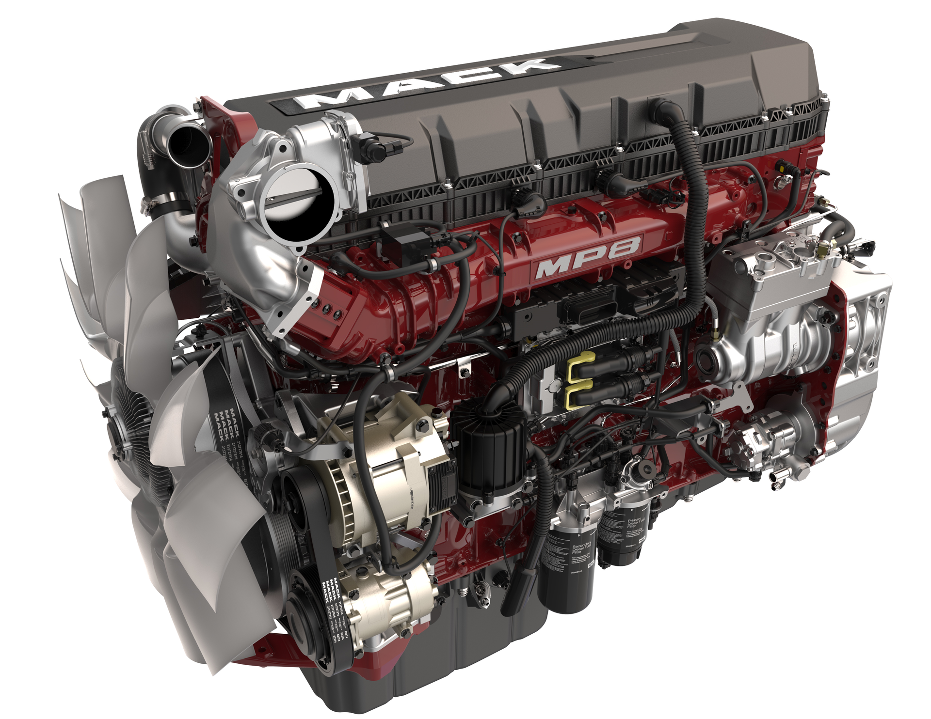 Mack Trucks revealed the next step in the evolution of its integrated powertrain by introducing its 2017 Mack MP series engines, bringing significant improvements in fuel efficiency, power and performance, while reducing greenhouse gas emissions.