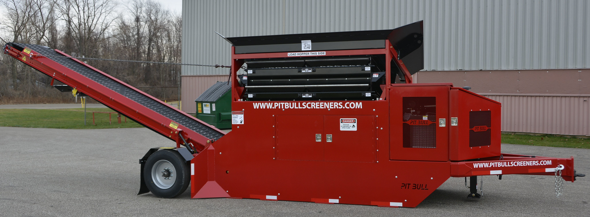 Lake Erie Pitbull 2300 Propane Screener 5735ff56c3736