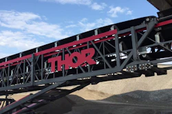 THOR Grinder & Conveyor at Gallagher Asphalt