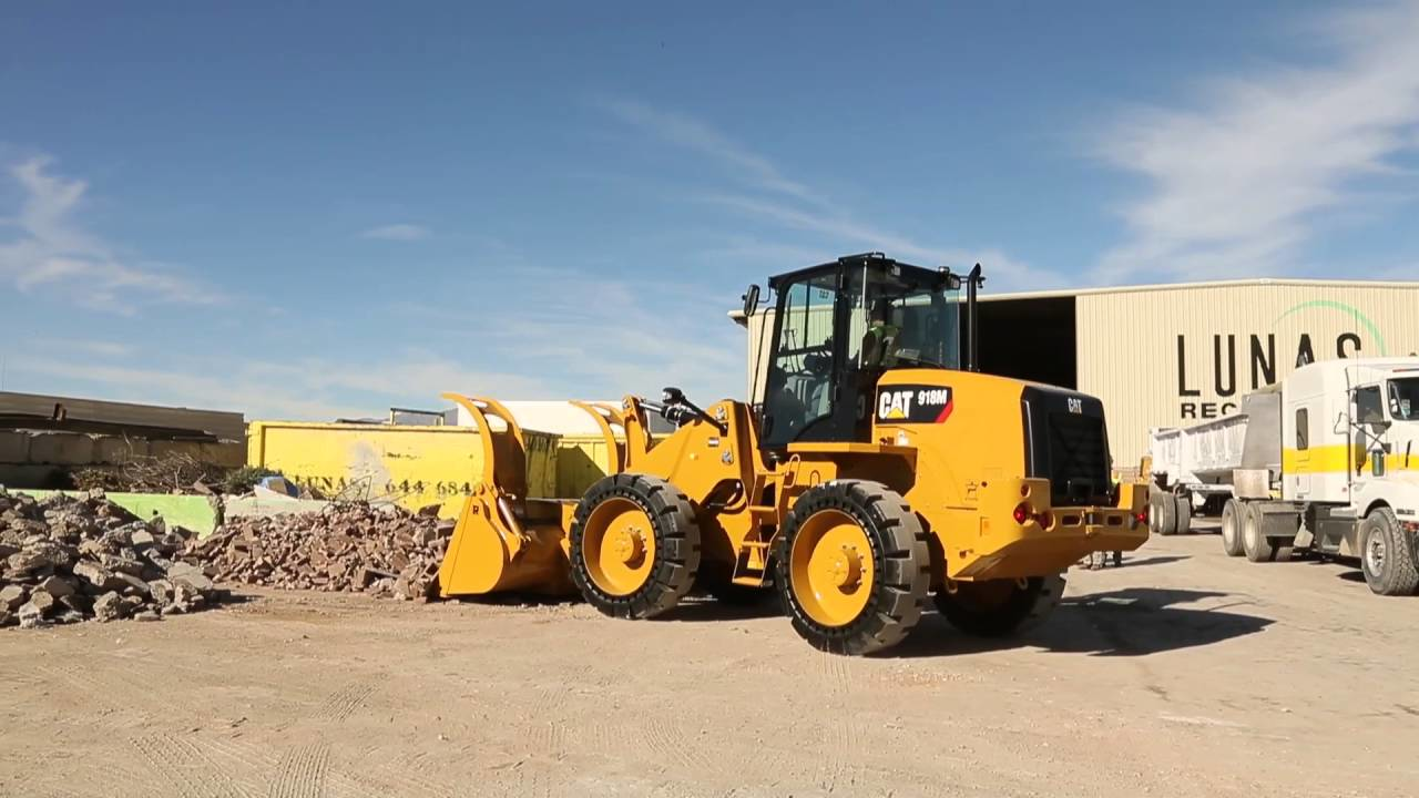 [Video] Cat 910M, 914M, 918M Compact Wheel Loader Overview