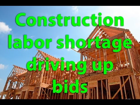 [VIDEO] How Today’s Construction Labor Situation is Driving Up Bid Prices