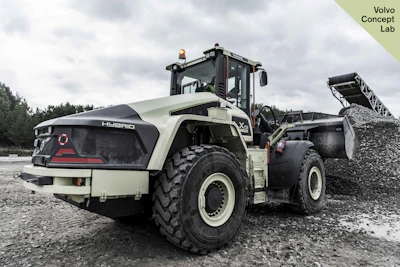 2 Volvo Construction Equipment s LX1 prototype electric hybrid wheel loader 57e04cad7452f