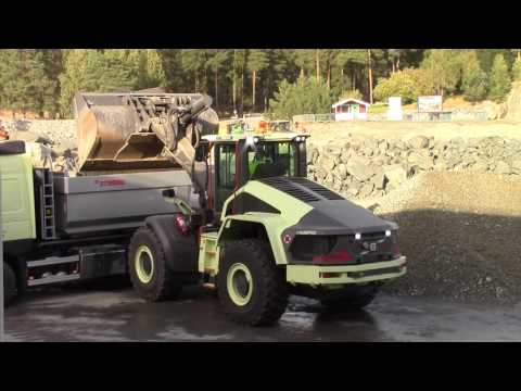 Sound of Silence: Volvo Prototype Electric Hybrid Loader Demo