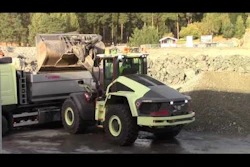 Sound of Silence: Volvo Prototype Electric Hybrid Loader Demo