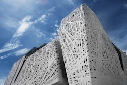 Decorative Concrete: 1st Place: Palazzo Italia (Italian Pavilion Expo 2015), Milan, Italy, submitted by the ACI Italy Chapter.