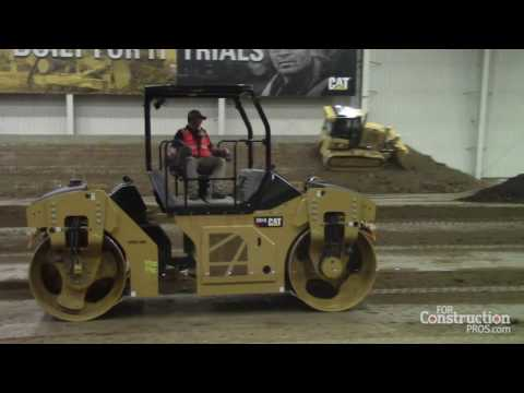 [Video] Features of Cat CB10 Asphalt Roller with Oscillatory Drum