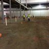One of the major concerns on the project was the extensive plumbing running throughout the floors with a potential for reflective cracking along the pipe placements.
