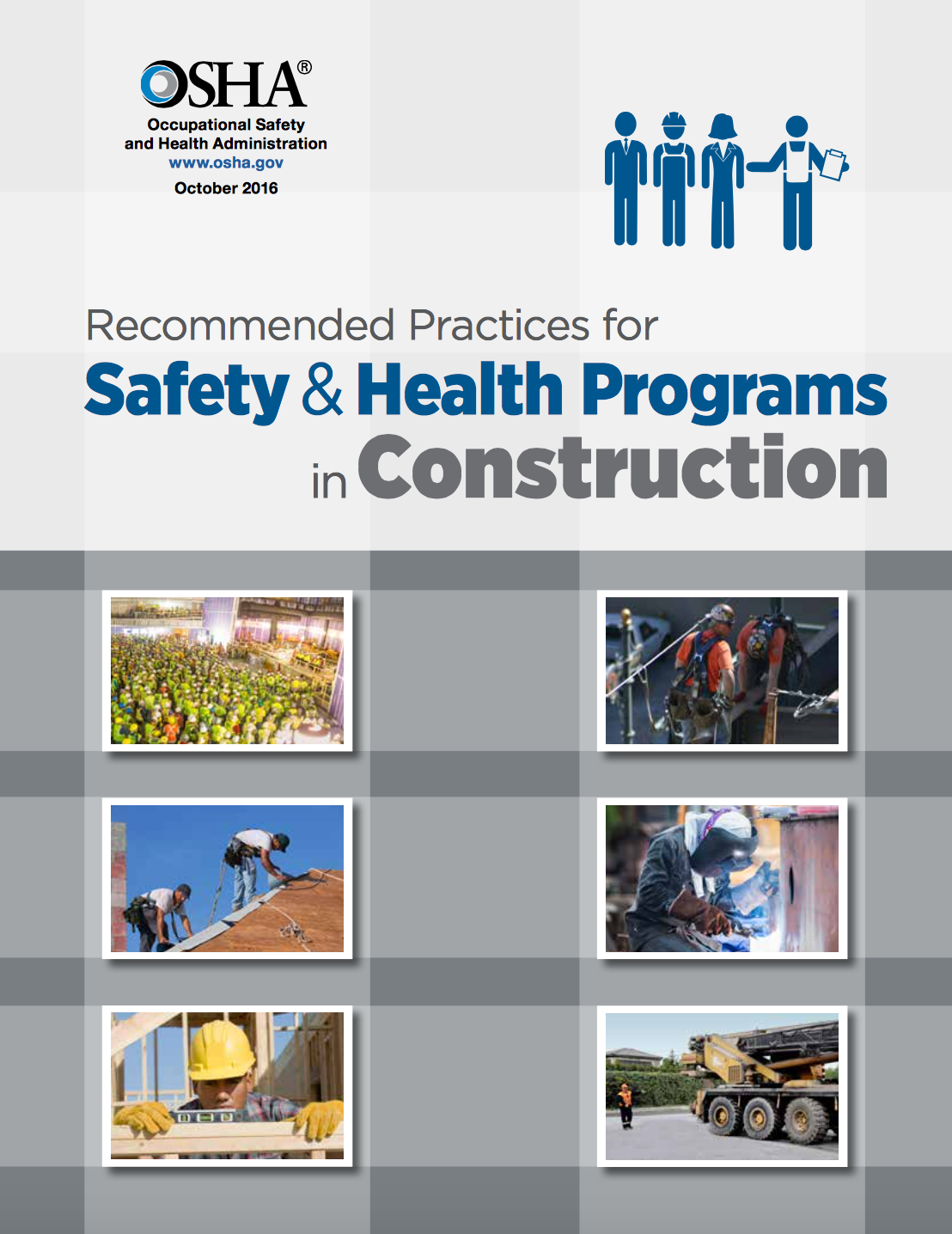 The recommended practices in this document for a safety and health program are flexible and can be adjusted to fit small and large construction companies handling short-term or multi-year projects.