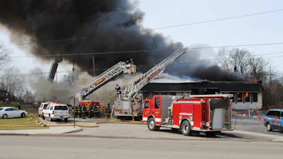 A fire hit their facility at 1:20 p.m., March 19, 2015, and Asphalt Solutions, Youngstown, OH, lost everything, including $1 million worth of equipment.