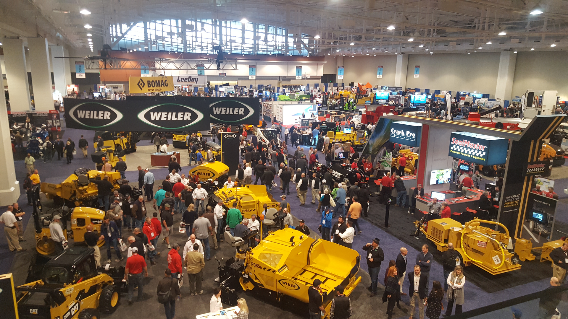The 2017 National Pavement Expo, Feb. 1-4 in Nashville, featured the largest exhibit floor, greatest number of exhibitors and largest number of attendees in NPE history.