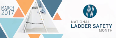 National Ladder Safety month is a stepping stone to raise awareness of ladder safety and to decrease the number of ladder-related injuries and fatalities.
