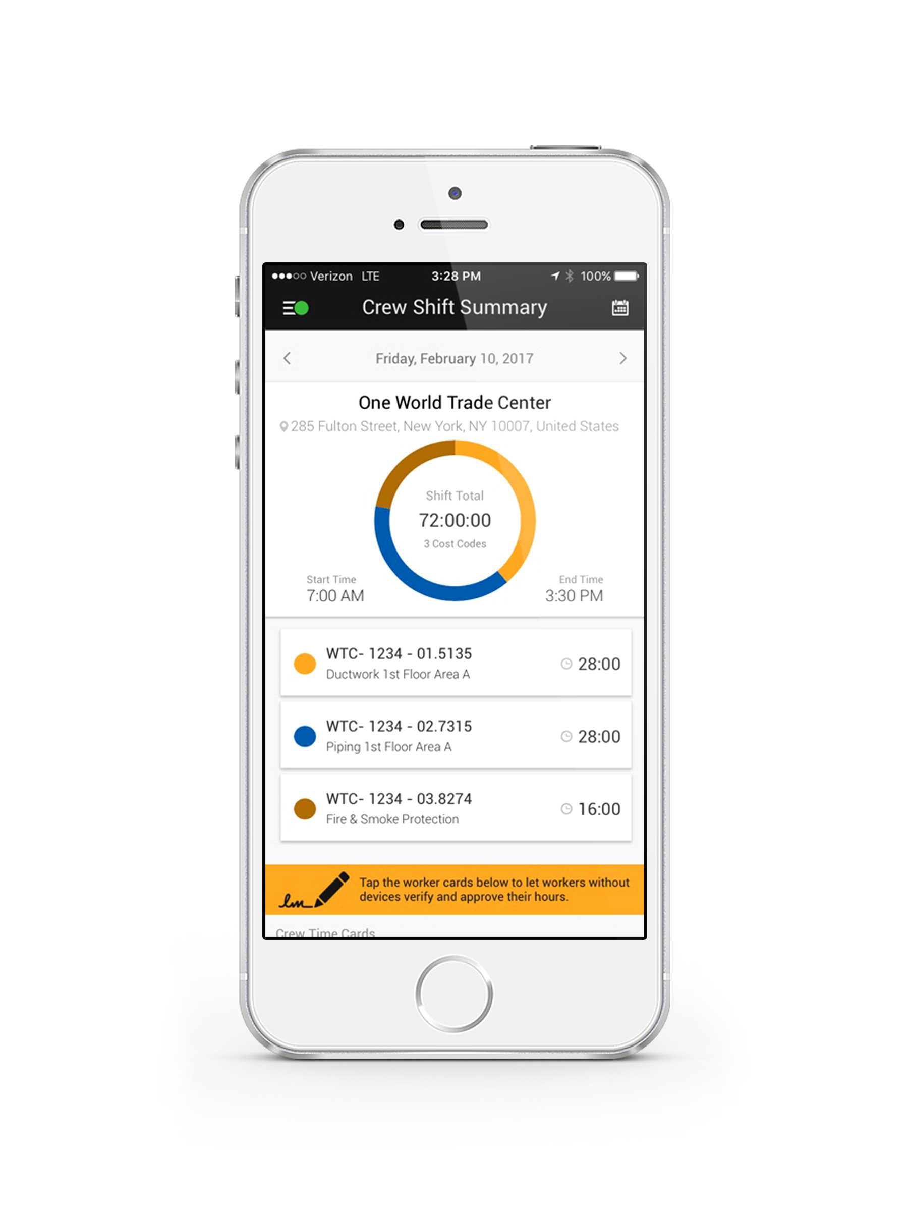 Rhumbix's mobile app enables foremen to record changes creating a data-rich digital record of what happened on the jobsite.