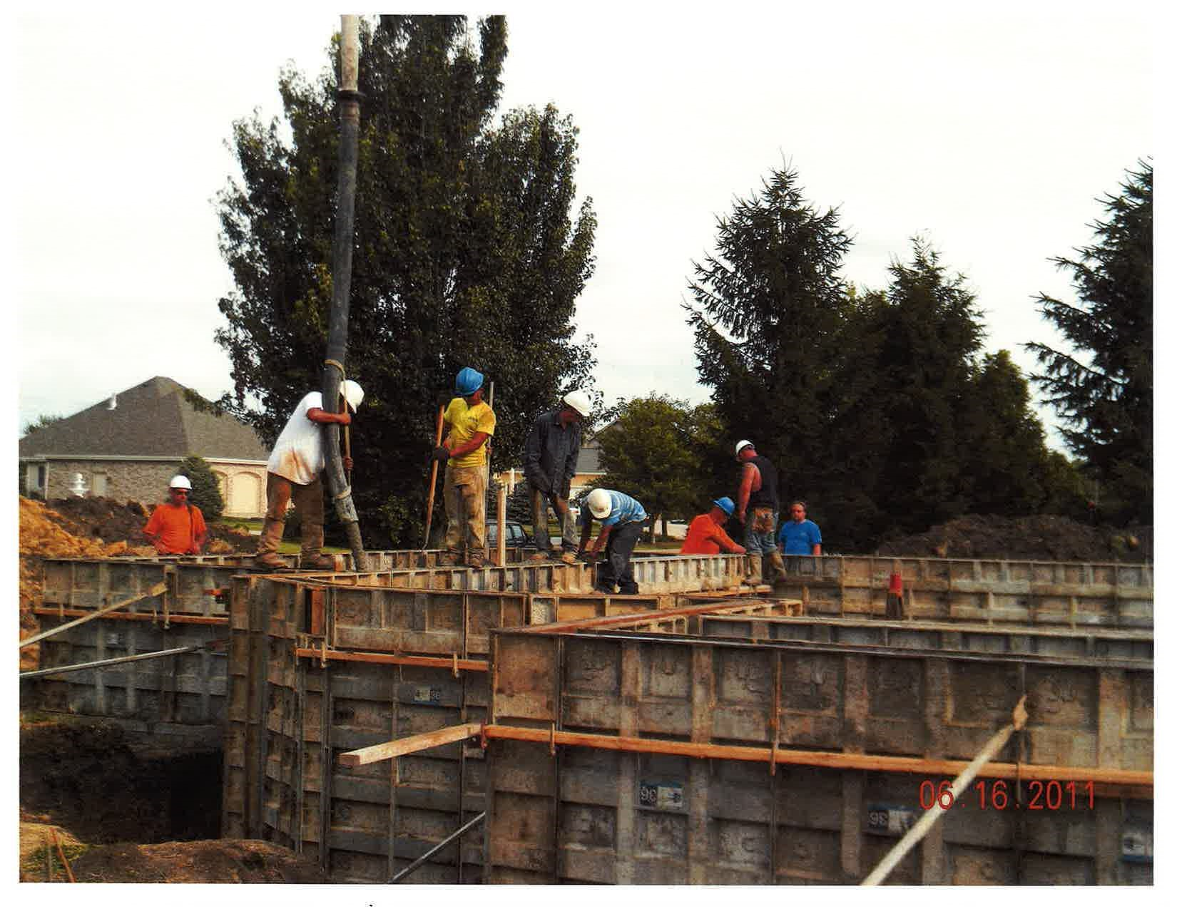 Figure 2: “Wall walker certified in a residential foundation contractor fall protection plan to work along a “controlled access zone.”