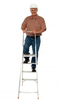Material, ladder length and duty rating are all factors to consider when choosing a ladder for your job.