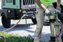 The cost of a single tool compressor with a smaller horsepower engine is an attractive option for contractors looking to save owning and operating costs.