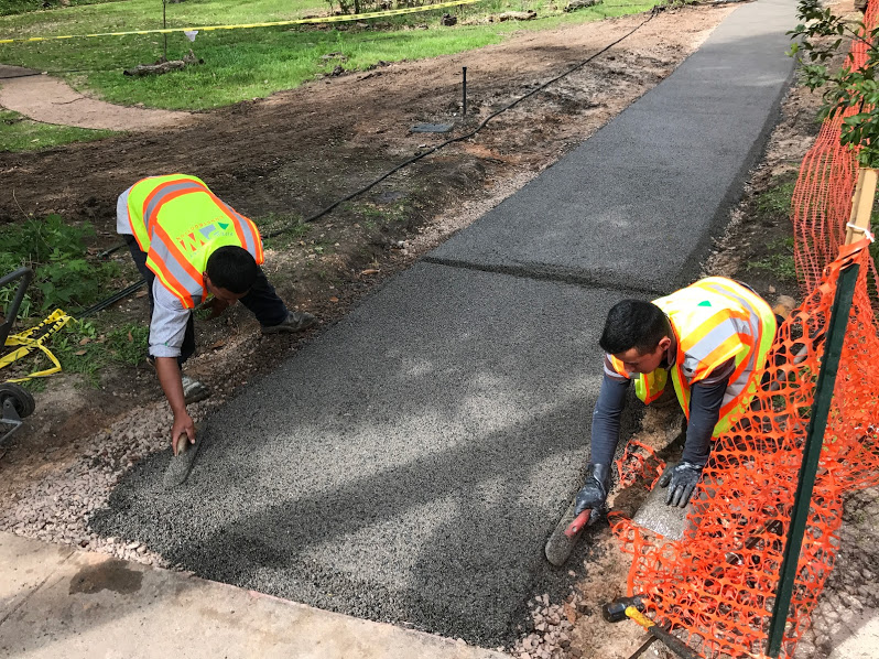 12638558 Pour In Place Permeable Paving Material Porous Pave Installs Like Concrete 5914692b6c797
