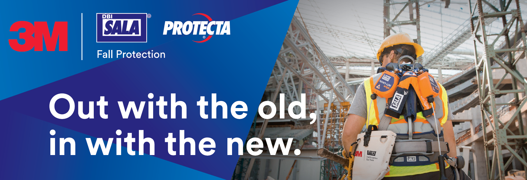 3M Fall Protection Trade-in, Trade-up program allows workers and safety managers to trade-in qualifying fall protection equipment and trade-up for more than 170 products from the 3M Fall Protection line as well as receive cash rebates.