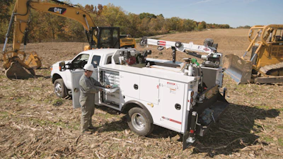 Your mechanics truck is your on-site service shop in the field, with storage, lubrication equipment and lifting capabilities.