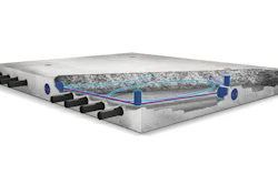 A cross-section of Integrated Roadways' smart pavement concept.