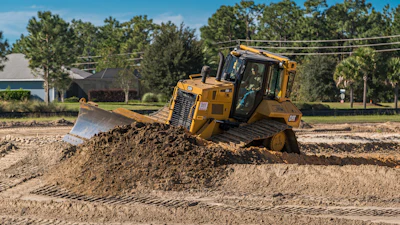 The pairing of its Caterpillar D6N dozer with the new Topcon 3D-MC Max provided the added capacity Brady Construction needed to complete the 98-lot subdivision expansion project in the time frame allotted.