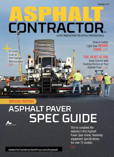 Asphalt Contractor November 2017