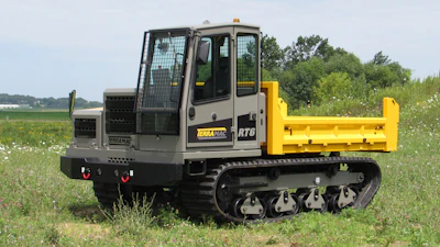 Terramac Rt6 Closed Cab Dump Bed