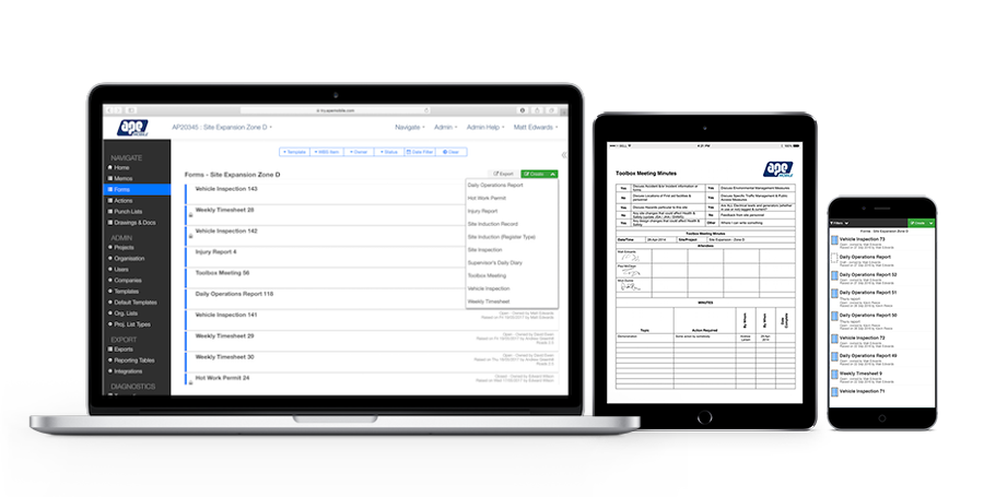 APE Mobile was created specifically to address challenges within the construction industry.