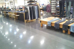 Integral color is part of an overall mix design and has distinct advantages over most dyes and stains from an owner’s perspective. As part of the concrete mix the integral color extends throughout the concrete slab.