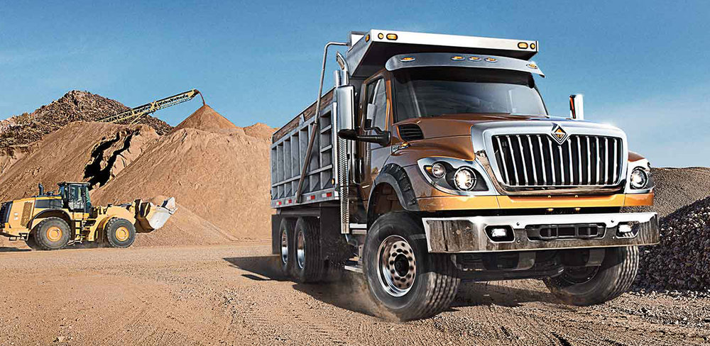 Navistar+hv+dump+truck