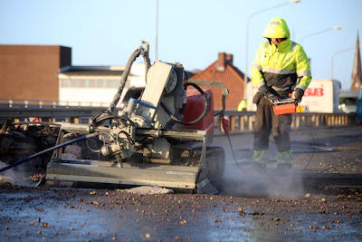 Some hydrodemolition models can remove as much as 800 square feet of bridge deck at a depth of four inches per hour, a fraction of the time it would take a crew of workers with jackhammers to accomplish the same thing.