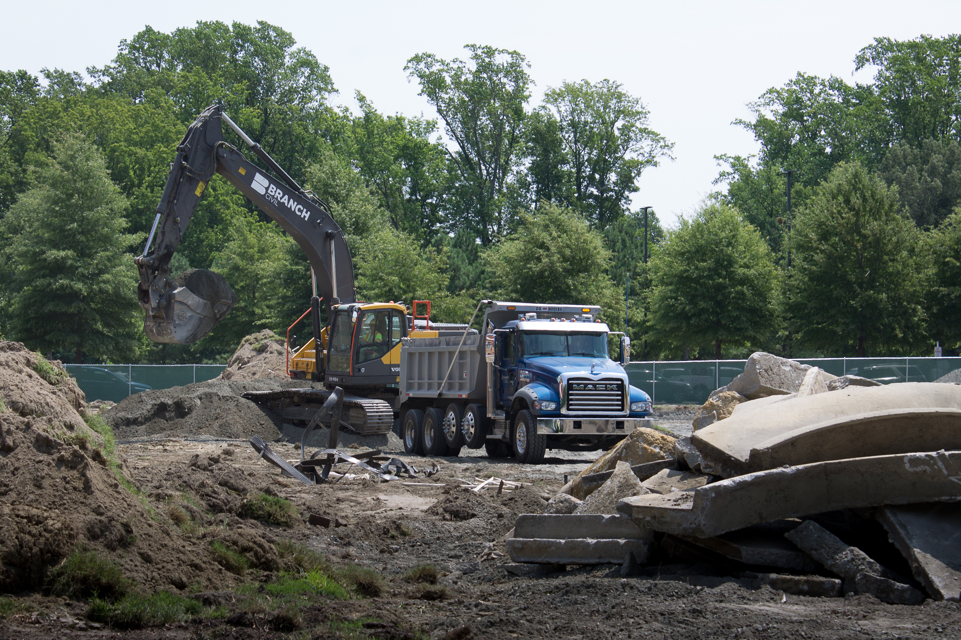 Branch Civil is a heavy-civil construction company with three Virginia offices and a fourth in North Carolina. Roughly 60% of the company's mixed fleet is telematics-equipped. The goal, through normal attrition over the next several years, is 100%.