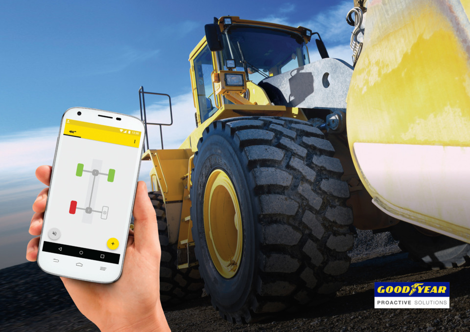 Goodyear TPMS Heavy Duty notifies users of problems with tires by delivering simple graphics quickly, before tire performance or life is lost.