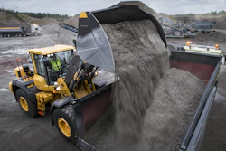 Volvo redesigned its rehandling buckets in 2016 to deliver an increase in fuel efficiency due to the faster fill rate and reduced spillage.