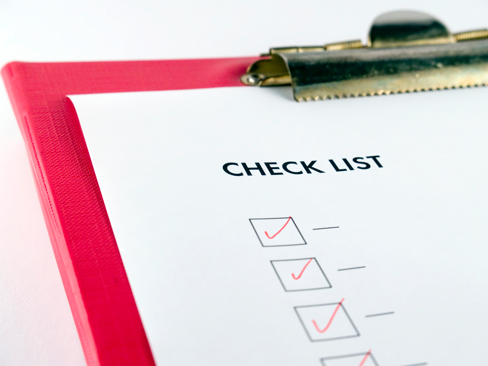Checklist Istock