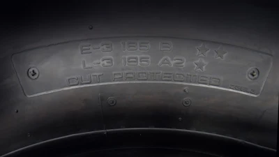Yokohama Dual Marked Tire E2 L1