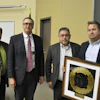 Employees of the Texas Department of Transportation – Houston District were selected as this year’s winners of the national award. From left to right: John Roberts, executive director of the International Grooving & Grinding Association; Bill Brudnick – Director of transportation planning and development (Houston District TxDOT); Mark Woolridge- – Director of Maintenance (TxDOT- Houston District); and Lucio Ortiz- – Director of Construction (TxDOT- Houston District)