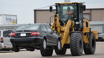 Copart wheel loaders are heavy lifters, turning and straight-away driving, operators need training on how their techniques influence active fuel burn.