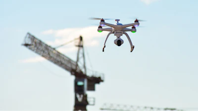 Construction is one of the industries that is anticipated to see the largest drone spending this year, according to International Data Corporation (IDC).