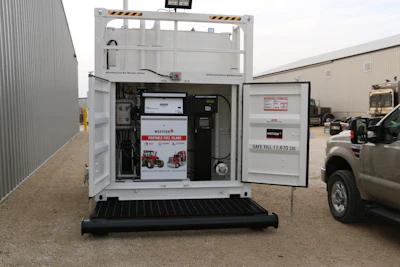 Western Global’s Fuel Island is a self-contained, moveable fuel station that can be deployed for fleet refueling as well as long-term, stationary applications.