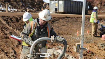CGS generally pumped 20 to 50 cubic yards of grout per day while utilizing two to three crews.