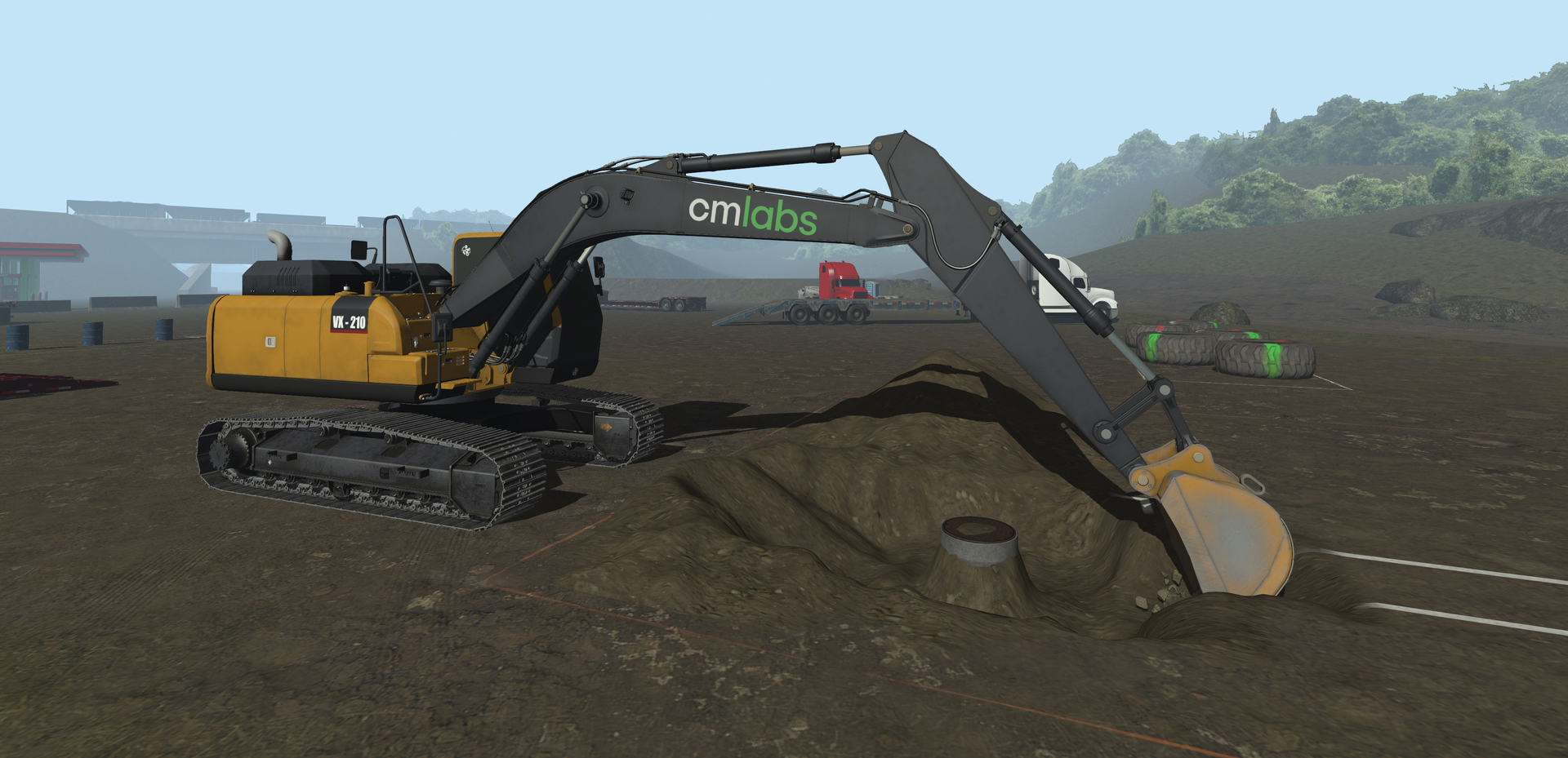 Excavator Simulator 2018 Print